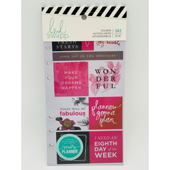 Planner Stickers Lot - New Used - Happy Planner - Junk Journal - There Are So - Picture 5 of 8